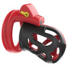 Generique Cage de chasteté Joker 7.5 x 3cm Rouge-Noir